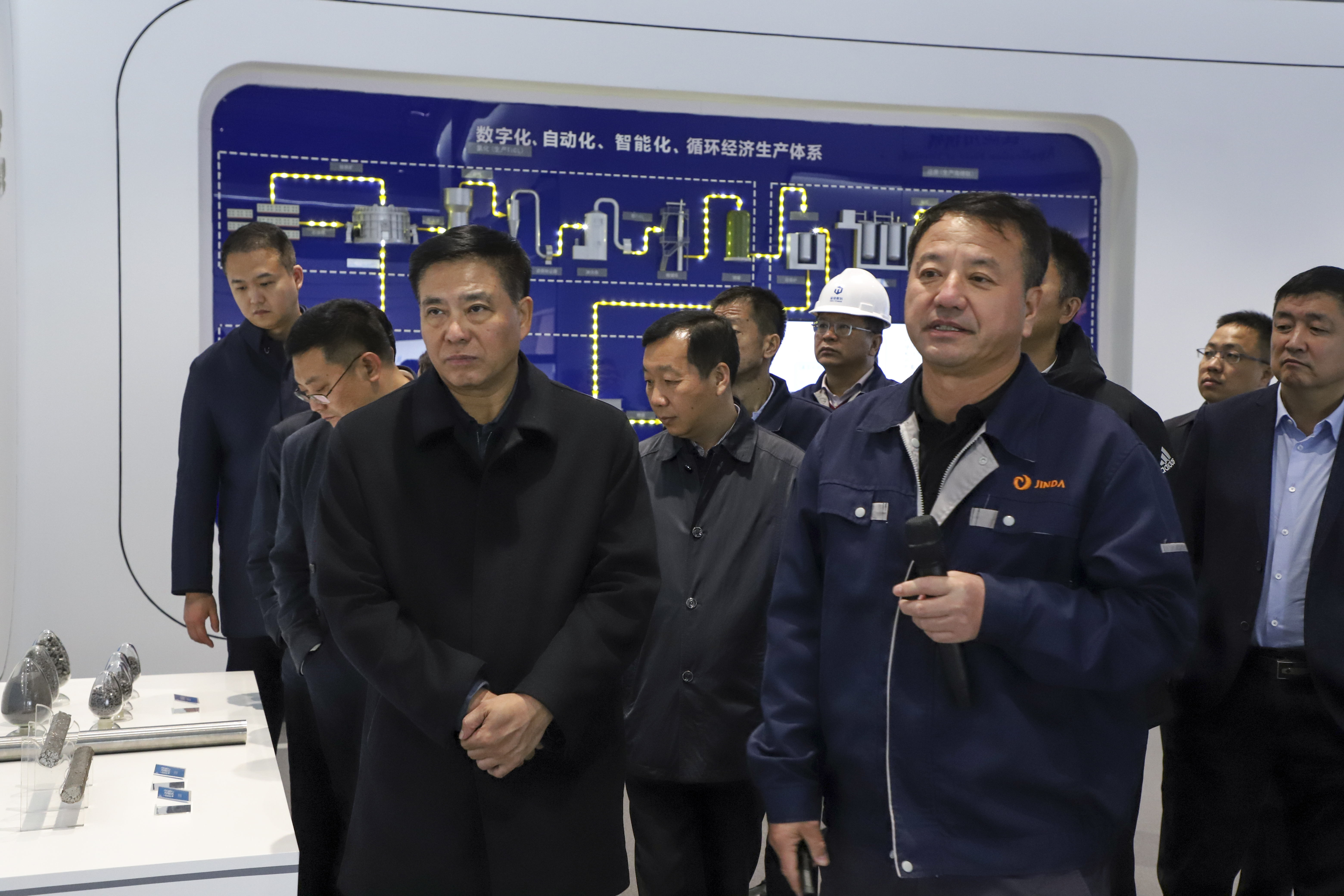 省军民融合办领导到金达调研(图2)