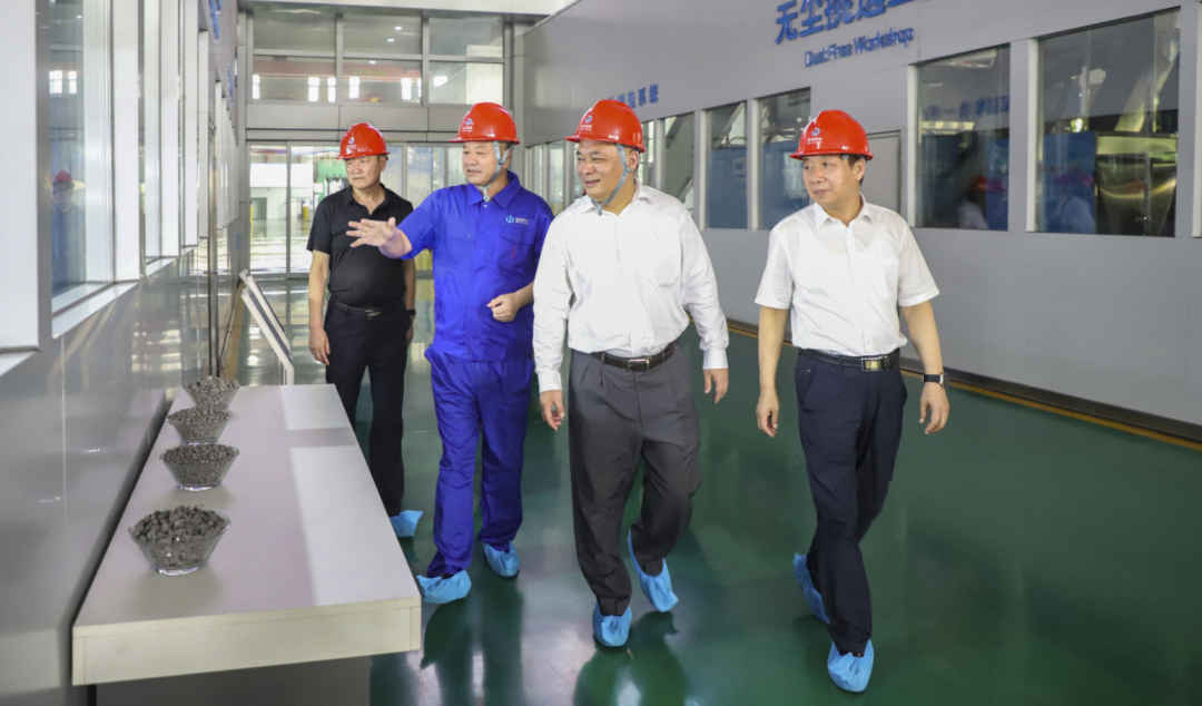 省自然资源厅王宗林厅长一行莅临金钛股份(图2)